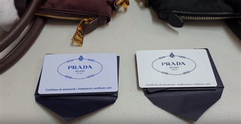 real vs fake prada shirt|authenticity card prada.